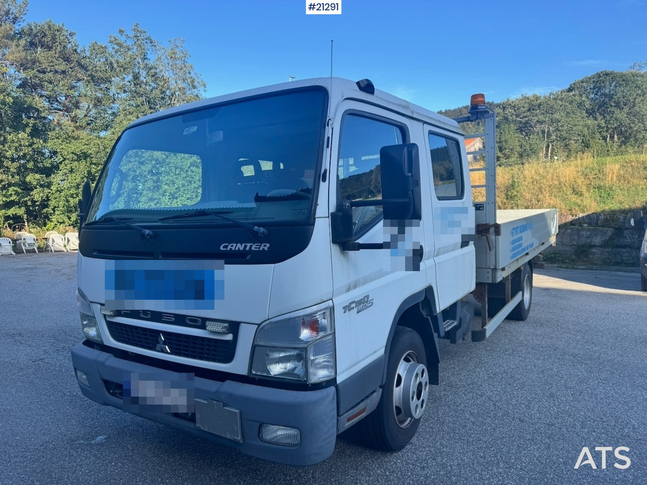 Mitsubishi Fuso Canter - Φορτηγό με ανοιχτή καρότσα: φωτογραφία 1 Mitsubishi Fuso Canter - Φορτηγό με ανοιχτή καρότσα: φωτογραφία 1