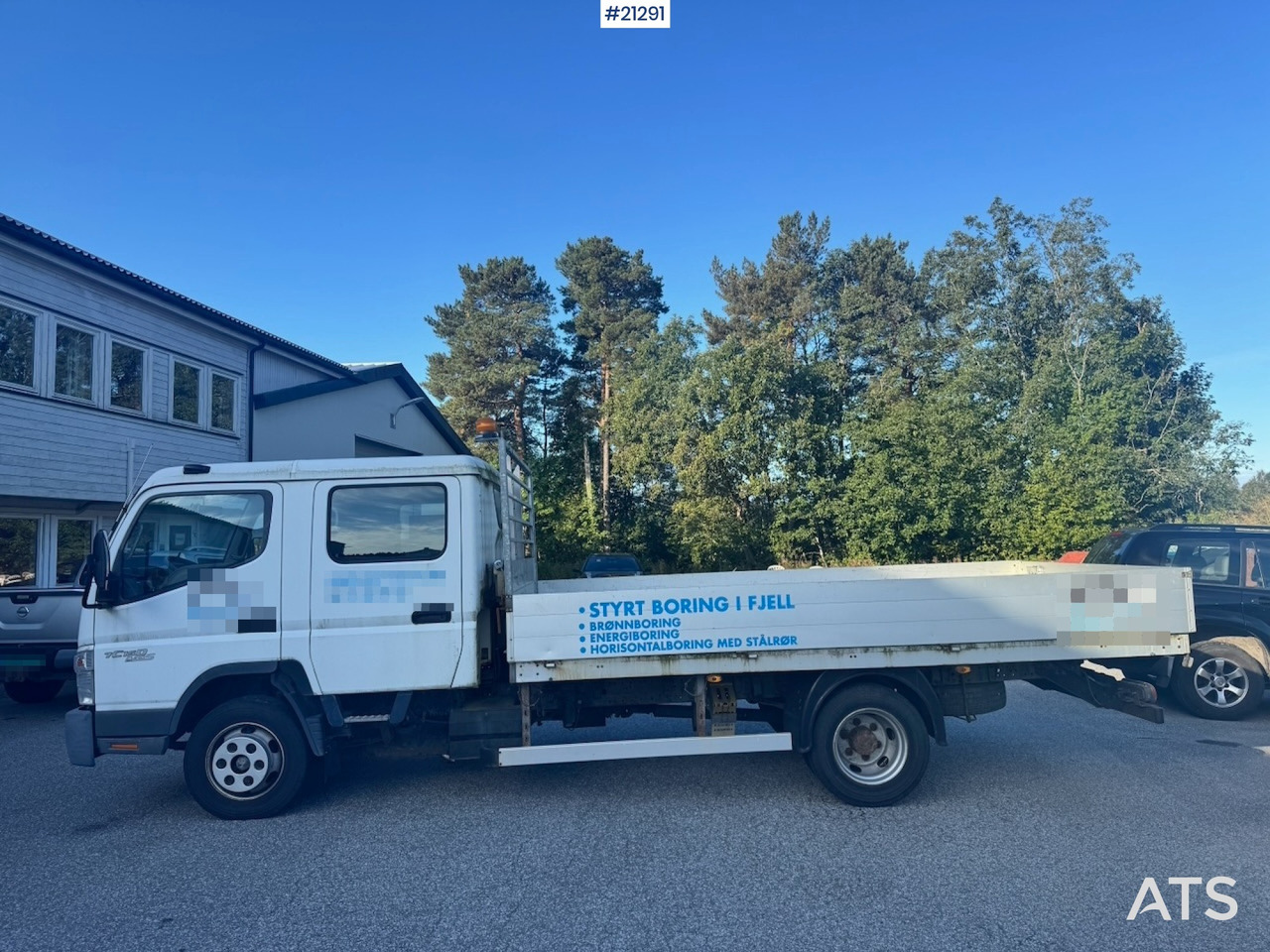 Mitsubishi Fuso Canter - Φορτηγό με ανοιχτή καρότσα: φωτογραφία 3 Mitsubishi Fuso Canter - Φορτηγό με ανοιχτή καρότσα: φωτογραφία 3