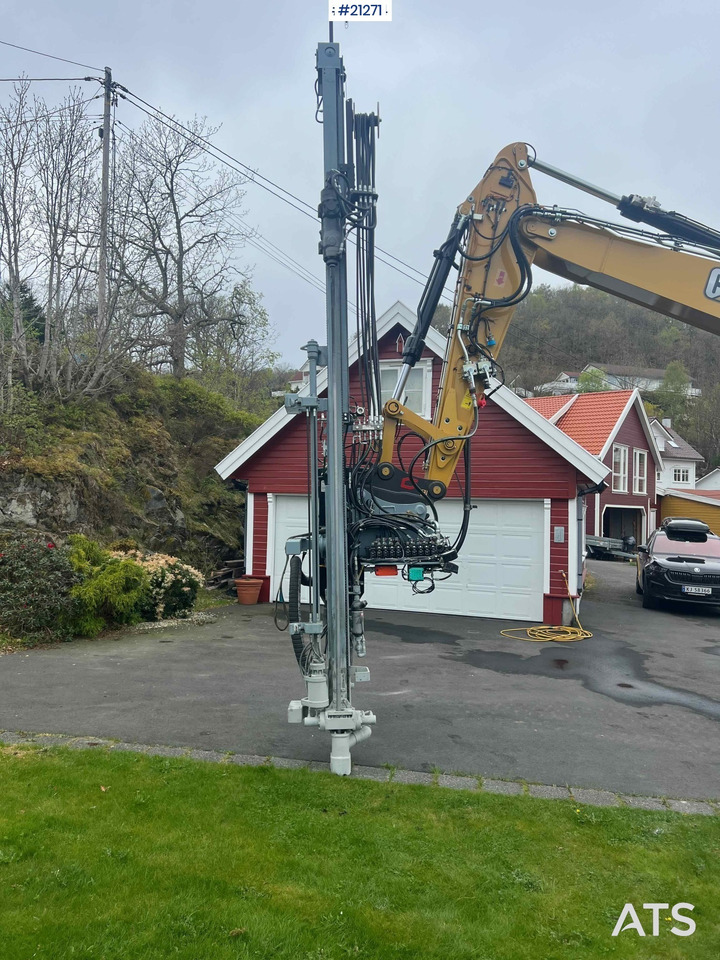 Montabert micro borretårn betydelig oppgradert m/ hc25 hammer og stangskifter - Γεωτρύπανο: φωτογραφία 2 Montabert micro borretårn betydelig oppgradert m/ hc25 hammer og stangskifter - Γεωτρύπανο: φωτογραφία 2