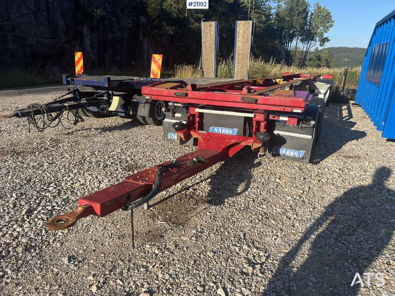 Narko 4 akslet container henger - Ρυμούλκα γάντζος/ Αλυσιδάκι: φωτογραφία 3 Narko 4 akslet container henger - Ρυμούλκα γάντζος/ Αλυσιδάκι: φωτογραφία 3