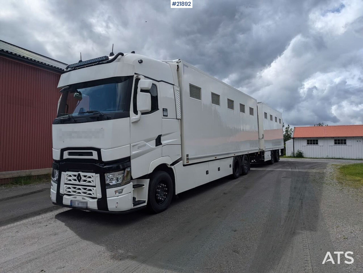 Renault 520T High 6x2 Dyretransportbil m/ HFR Henger - Φορτηγό μεταφορά ζώων: φωτογραφία 1 Renault 520T High 6x2 Dyretransportbil m/ HFR Henger - Φορτηγό μεταφορά ζώων: φωτογραφία 1