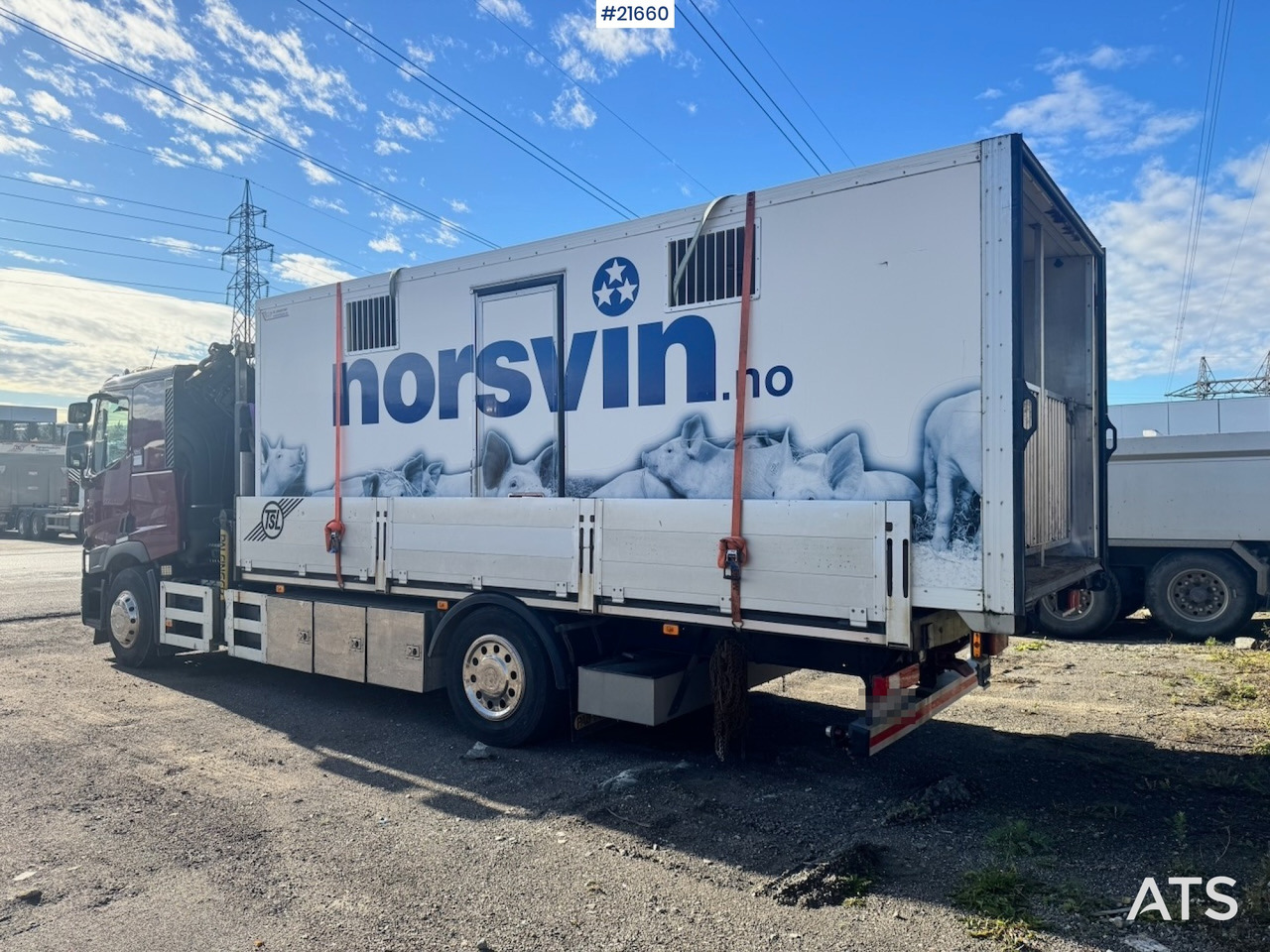 Renault Renault T380 6x2 Kranbil m/ 19 t/m Palfinger - Φορτηγό με γερανό: φωτογραφία 5 Renault Renault T380 6x2 Kranbil m/ 19 t/m Palfinger - Φορτηγό με γερανό: φωτογραφία 5