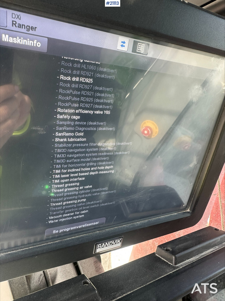 Γεωτρύπανο Sandvik DX800i: φωτογραφία 10 Γεωτρύπανο Sandvik DX800i: φωτογραφία 10