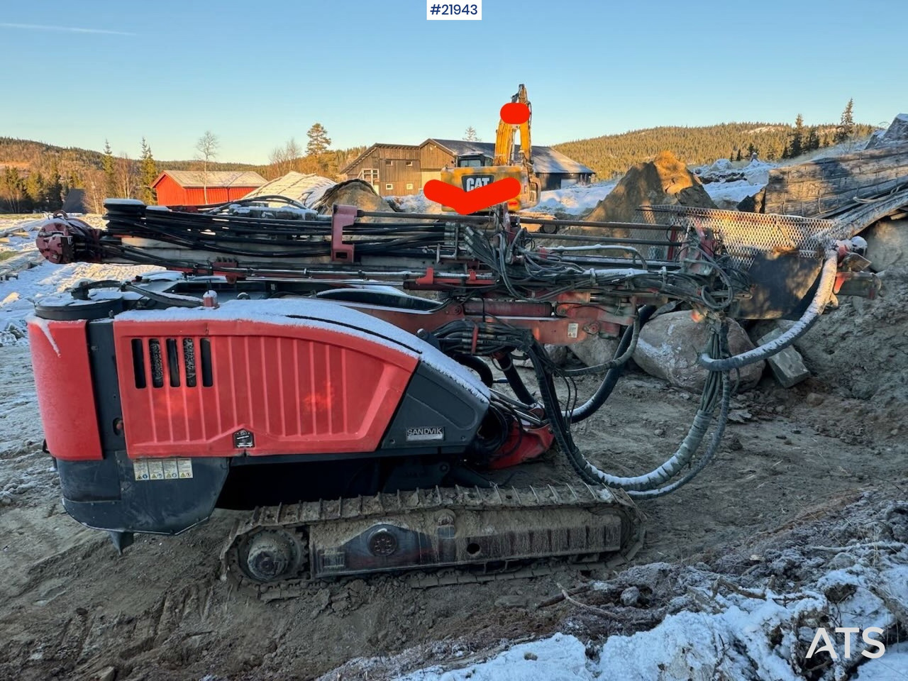 Sandvik Dino DC400RI Borerigg. Overhalt motor og hammer SE VIDEO - Γεωτρύπανο: φωτογραφία 1 Sandvik Dino DC400RI Borerigg. Overhalt motor og hammer SE VIDEO - Γεωτρύπανο: φωτογραφία 1