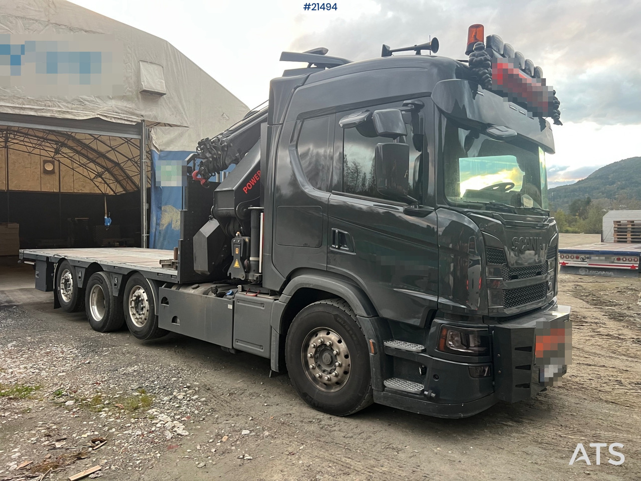 Scania G560 - Φορτηγό με γερανό: φωτογραφία 5 Scania G560 - Φορτηγό με γερανό: φωτογραφία 5
