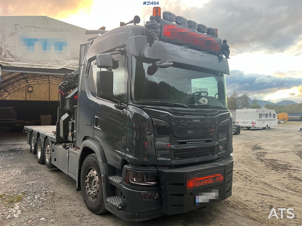 Scania G560 - Φορτηγό με γερανό: φωτογραφία 4 Scania G560 - Φορτηγό με γερανό: φωτογραφία 4