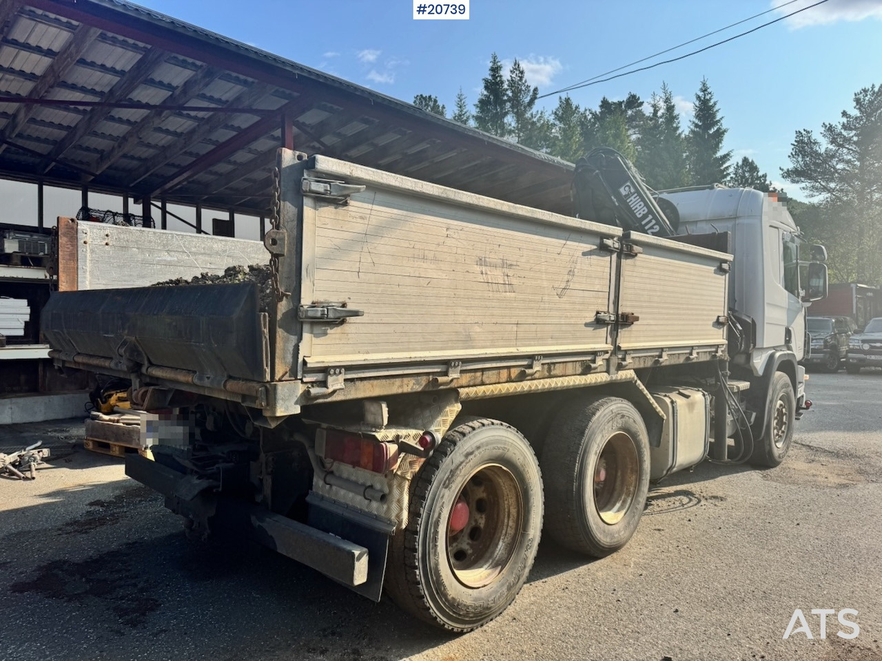 Scania P124 - Φορτηγό με ανοιχτή καρότσα, Φορτηγό με γερανό: φωτογραφία 3 Scania P124 - Φορτηγό με ανοιχτή καρότσα, Φορτηγό με γερανό: φωτογραφία 3