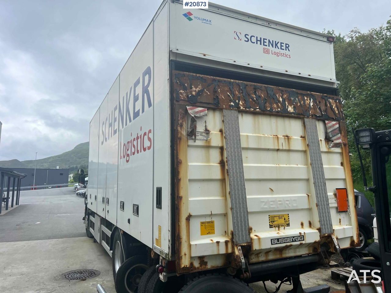 Φορτηγό κόφα Scania P270: φωτογραφία 8