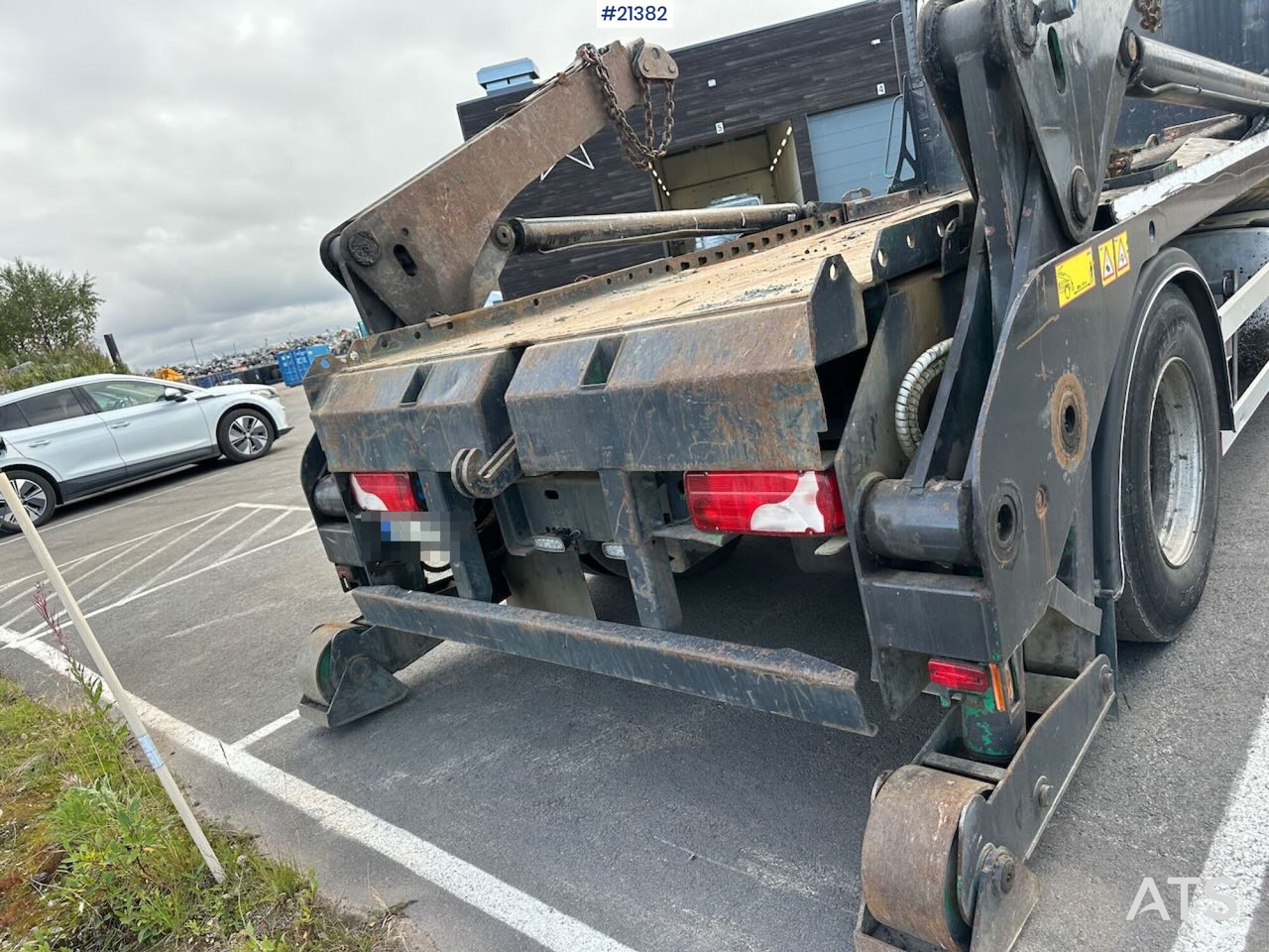 Φορτηγό καδοφόρος φορτωτής Scania P280: φωτογραφία 10 Φορτηγό καδοφόρος φορτωτής Scania P280: φωτογραφία 10