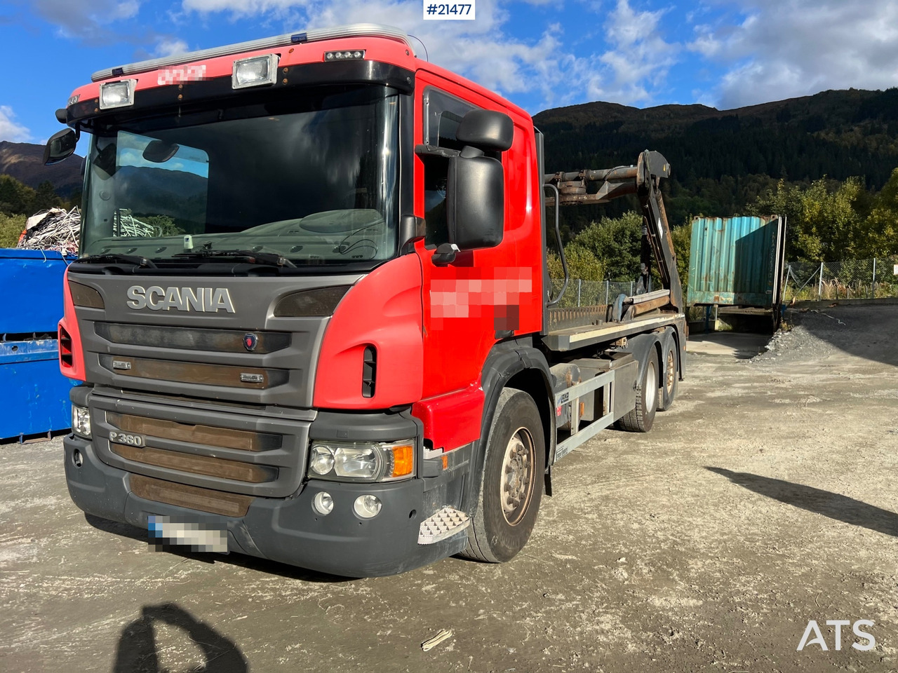 Scania P360 Liftdumper m/ rotator - Φορτηγό μεταφοράς εμπορευματοκιβωτίων/ Κινητό αμάξωμα: φωτογραφία 4 Scania P360 Liftdumper m/ rotator - Φορτηγό μεταφοράς εμπορευματοκιβωτίων/ Κινητό αμάξωμα: φωτογραφία 4