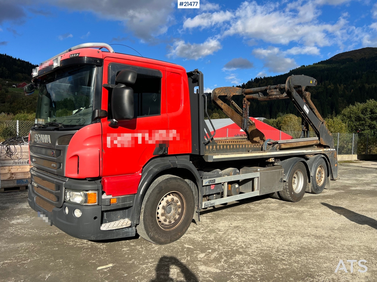 Scania P360 Liftdumper m/ rotator - Φορτηγό μεταφοράς εμπορευματοκιβωτίων/ Κινητό αμάξωμα: φωτογραφία 1 Scania P360 Liftdumper m/ rotator - Φορτηγό μεταφοράς εμπορευματοκιβωτίων/ Κινητό αμάξωμα: φωτογραφία 1