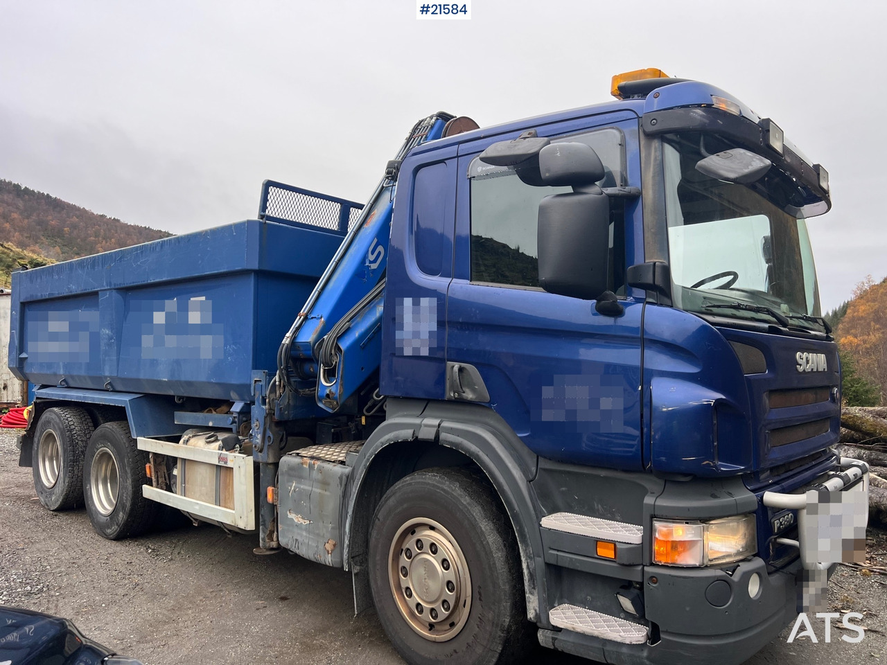 Scania P380 6x2 kranbil m/tipp, m/14t/ og m/Hiab kran - Φορτηγό με γερανό: φωτογραφία 3 Scania P380 6x2 kranbil m/tipp, m/14t/ og m/Hiab kran - Φορτηγό με γερανό: φωτογραφία 3