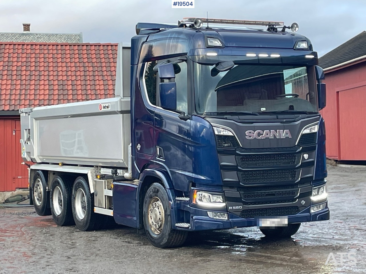 Scania R580 - Φορτηγό ανατρεπόμενο: φωτογραφία 1 Scania R580 - Φορτηγό ανατρεπόμενο: φωτογραφία 1