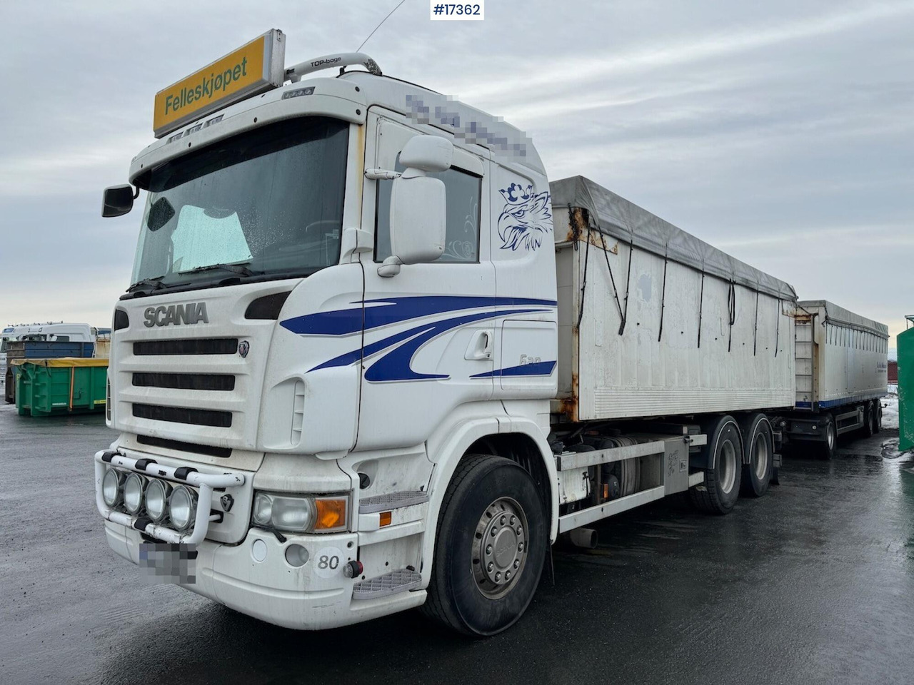 Scania R620 - Φορτηγό κόφα: φωτογραφία 1 Scania R620 - Φορτηγό κόφα: φωτογραφία 1