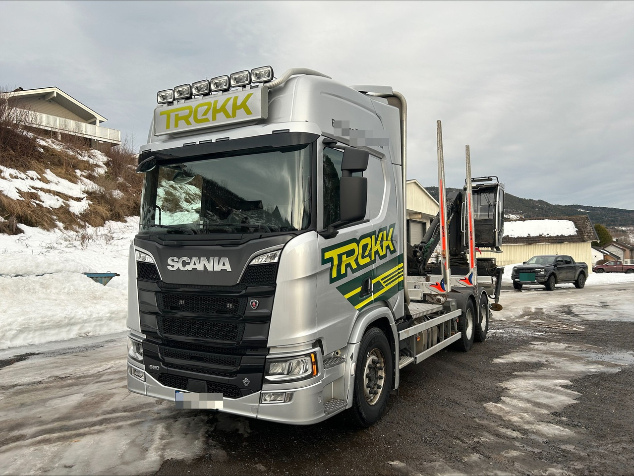 Scania R650 - Φορτηγό ξυλείας: φωτογραφία 2 Scania R650 - Φορτηγό ξυλείας: φωτογραφία 2