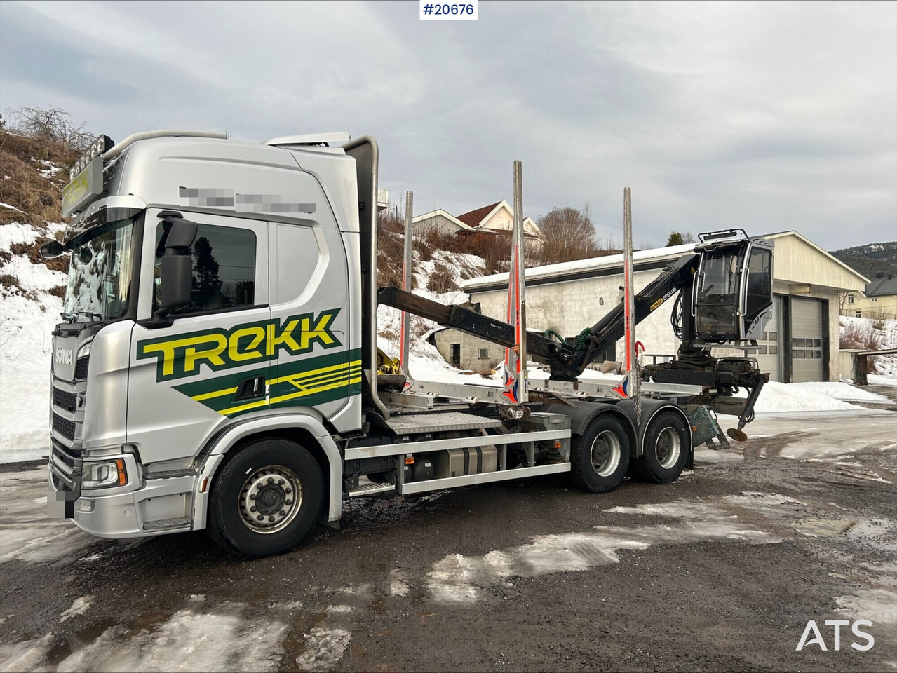 Scania R650 - Φορτηγό ξυλείας: φωτογραφία 5 Scania R650 - Φορτηγό ξυλείας: φωτογραφία 5
