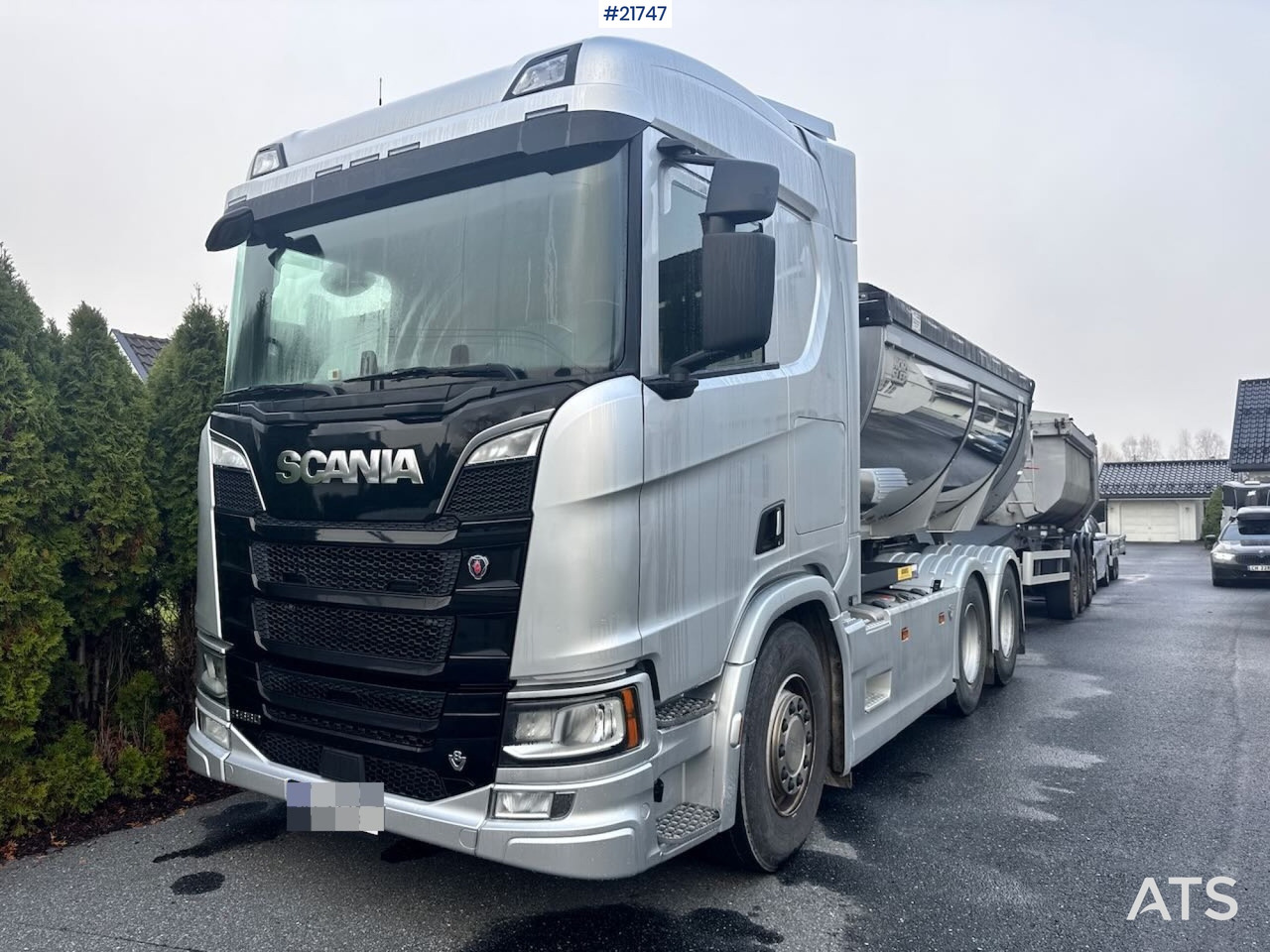 Scania R660 6X4 Asfaltbil m/ Carnehl asfaltkjerre - Φορτηγό ανατρεπόμενο: φωτογραφία 3 Scania R660 6X4 Asfaltbil m/ Carnehl asfaltkjerre - Φορτηγό ανατρεπόμενο: φωτογραφία 3