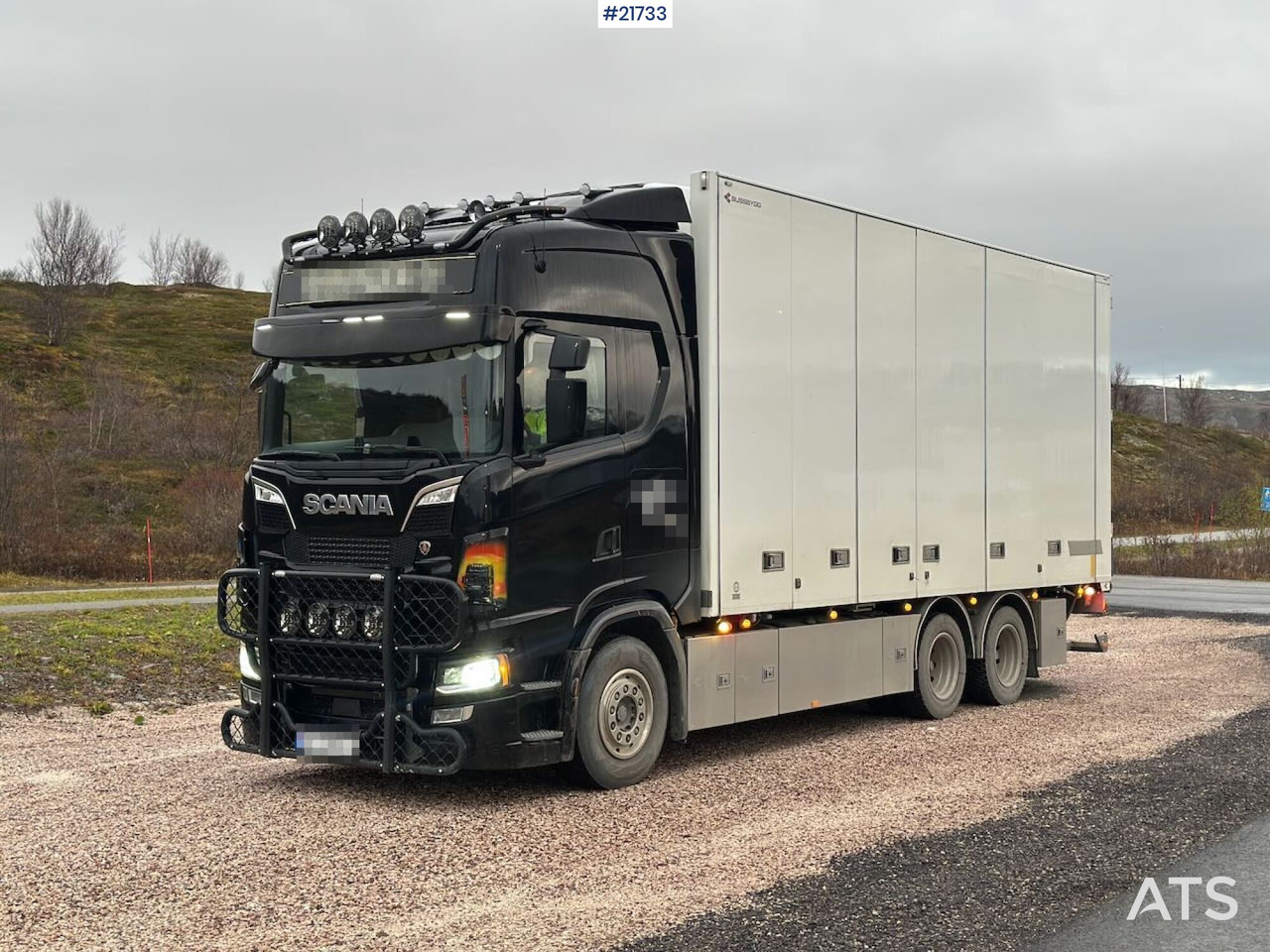 Scania S580 6x4 skapbil m/ kjøl, frys og varme og 2 sett dekk. SE VIDEO - Φορτηγό κόφα: φωτογραφία 1 Scania S580 6x4 skapbil m/ kjøl, frys og varme og 2 sett dekk. SE VIDEO - Φορτηγό κόφα: φωτογραφία 1