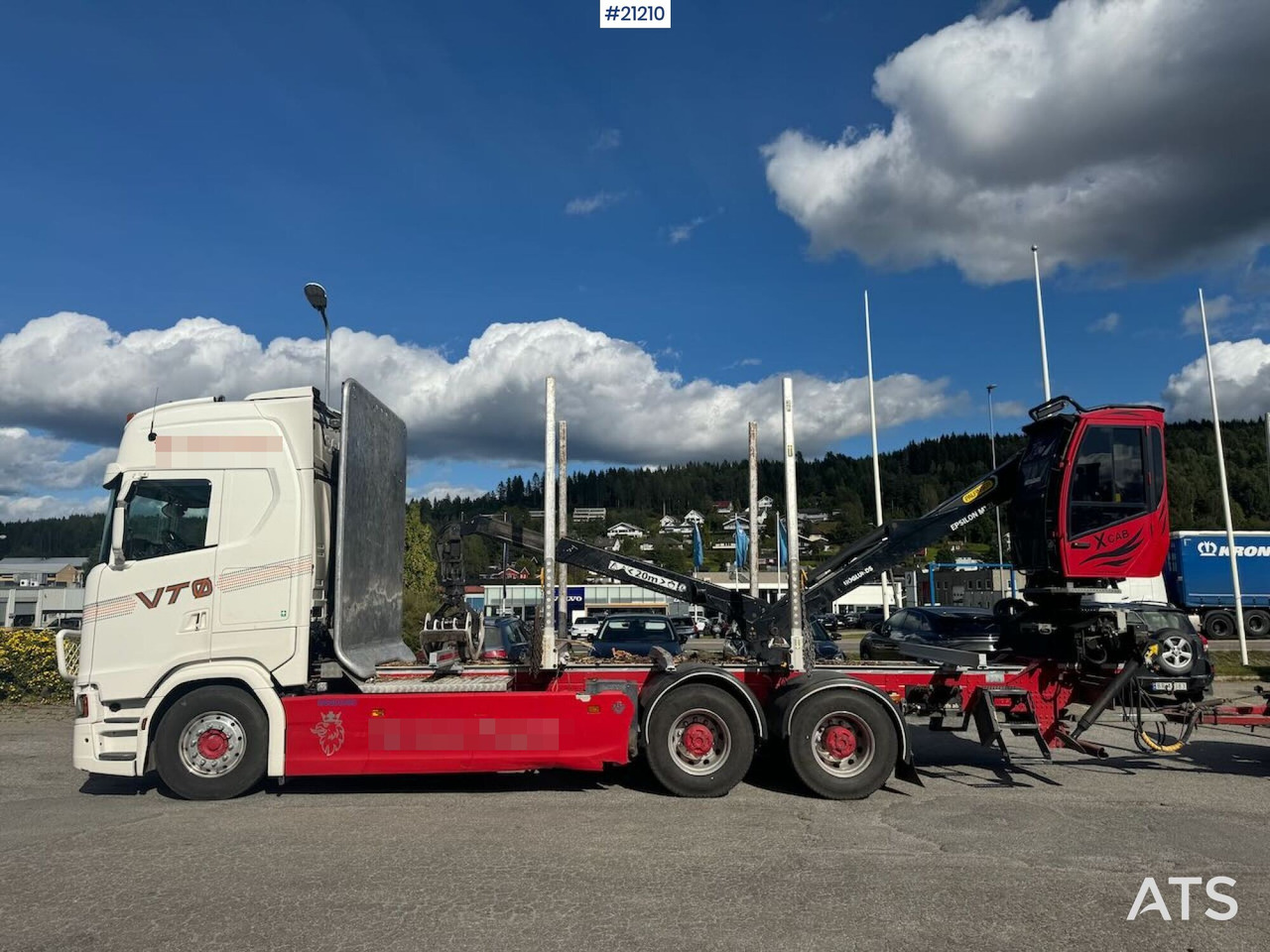 Scania S730 - Φορτηγό ξυλείας: φωτογραφία 2 Scania S730 - Φορτηγό ξυλείας: φωτογραφία 2
