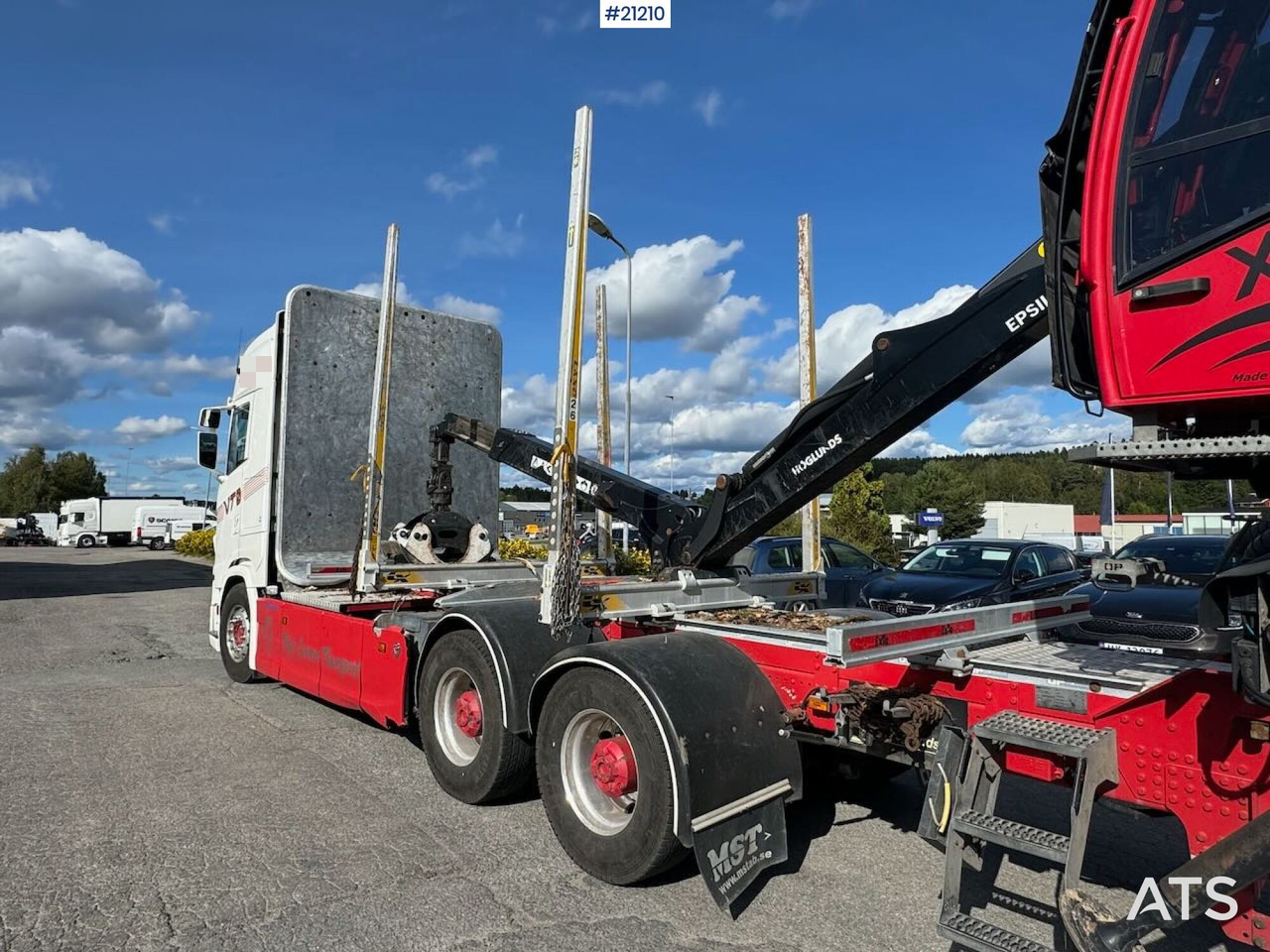 Scania S730 - Φορτηγό ξυλείας: φωτογραφία 4 Scania S730 - Φορτηγό ξυλείας: φωτογραφία 4