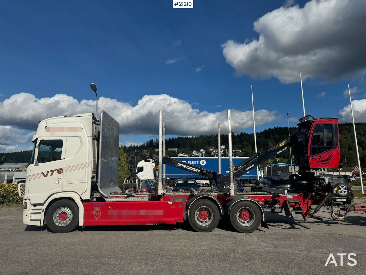 Scania S730 - Φορτηγό ξυλείας: φωτογραφία 3 Scania S730 - Φορτηγό ξυλείας: φωτογραφία 3