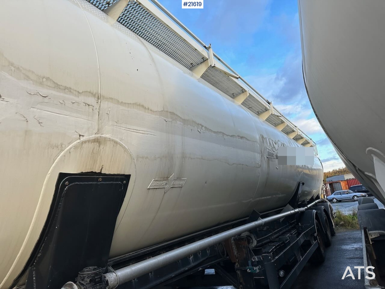 Spitzer 1996 Spitzer silo-trailer 3 akslet bulkhenger - Σιλοφόρο: φωτογραφία 4 Spitzer 1996 Spitzer silo-trailer 3 akslet bulkhenger - Σιλοφόρο: φωτογραφία 4