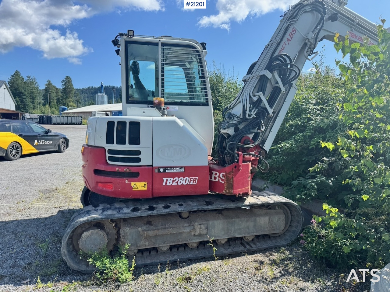 Takeuchi TB280FR - Ερπυστριοφόρος εκσκαφέας: φωτογραφία 5 Takeuchi TB280FR - Ερπυστριοφόρος εκσκαφέας: φωτογραφία 5
