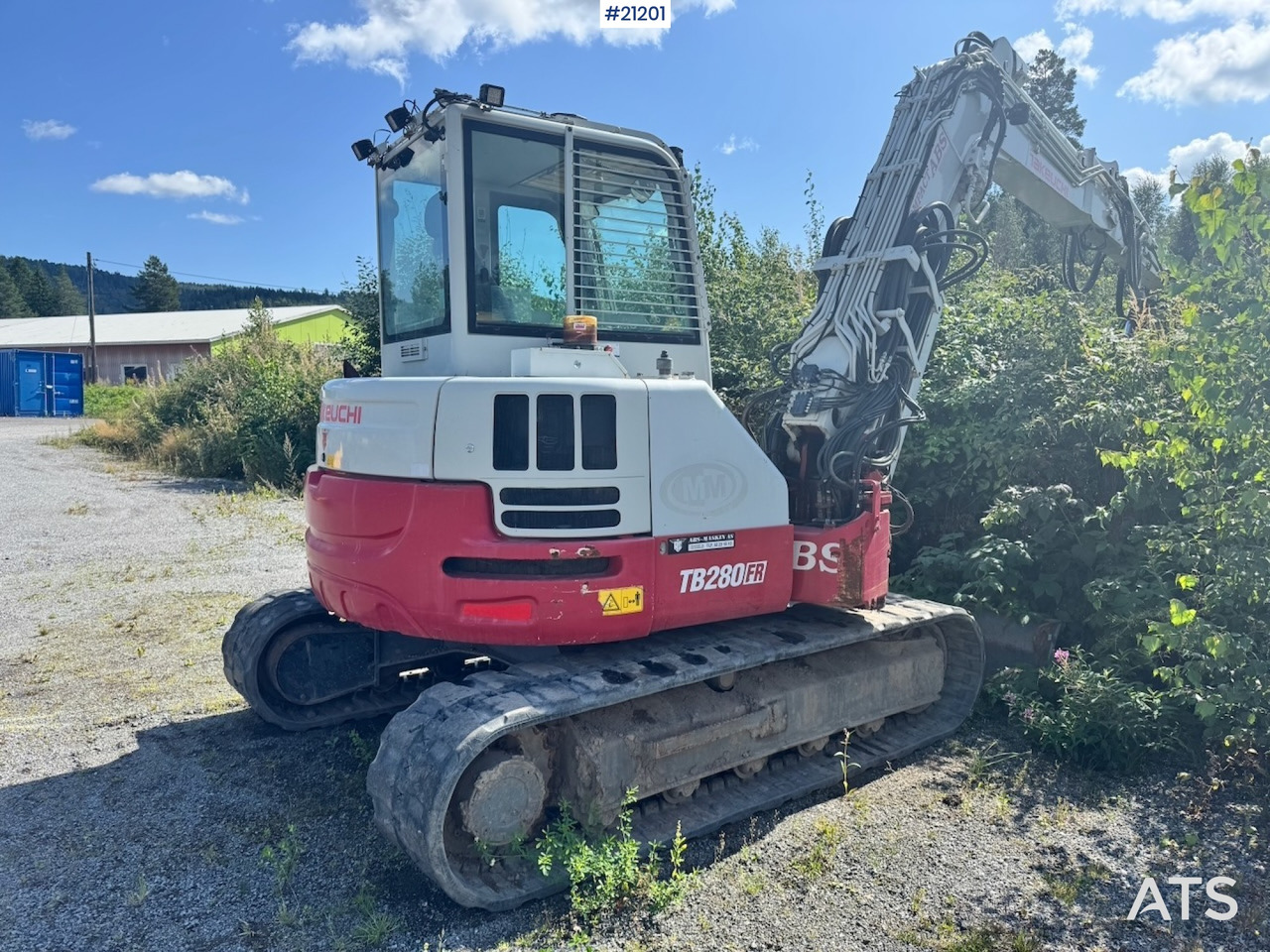 Takeuchi TB280FR - Ερπυστριοφόρος εκσκαφέας: φωτογραφία 4 Takeuchi TB280FR - Ερπυστριοφόρος εκσκαφέας: φωτογραφία 4