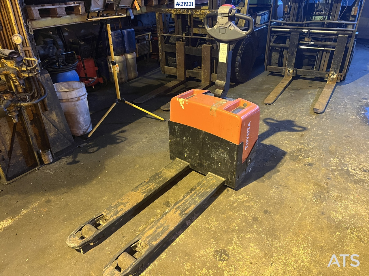 Toyota elektrisk pallejekk m/ løftekapasitet på 1300 kg - Παλετοφόρο: φωτογραφία 1 Toyota elektrisk pallejekk m/ løftekapasitet på 1300 kg - Παλετοφόρο: φωτογραφία 1