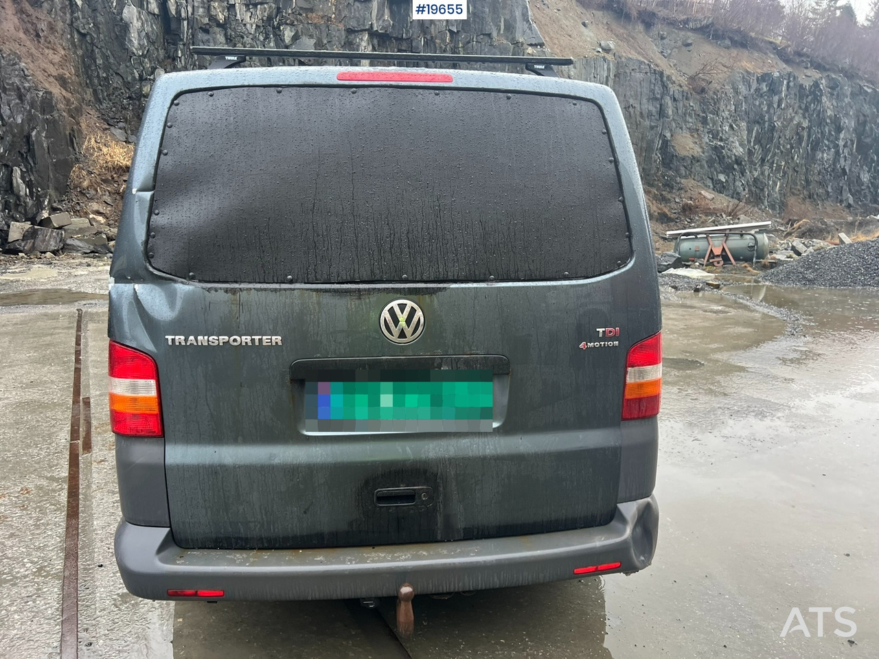 Βαν Volkswagen Transporter: φωτογραφία 9