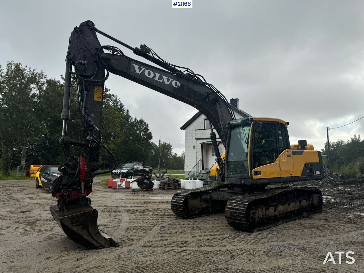Volvo EC180DL - Ερπυστριοφόρος εκσκαφέας: φωτογραφία 4 Volvo EC180DL - Ερπυστριοφόρος εκσκαφέας: φωτογραφία 4