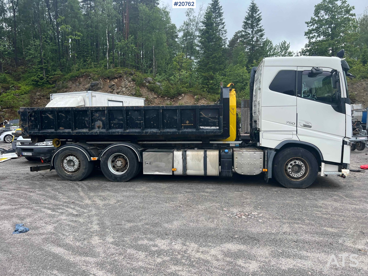 Φορτηγό φόρτωσης γάντζου Volvo FH16: φωτογραφία 9