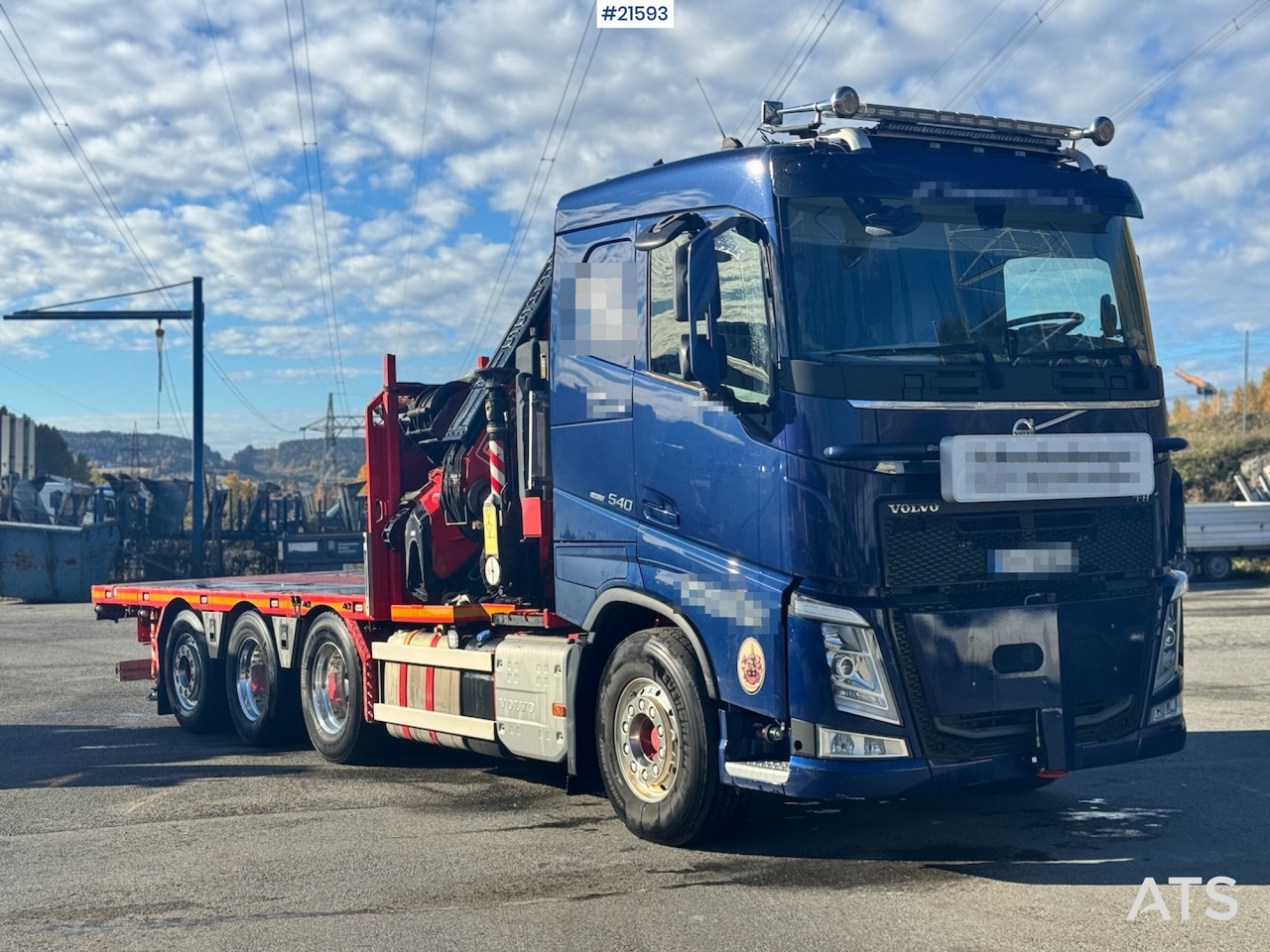 Volvo FH540 Kombibil - Φορτηγό με γερανό: φωτογραφία 3 Volvo FH540 Kombibil - Φορτηγό με γερανό: φωτογραφία 3