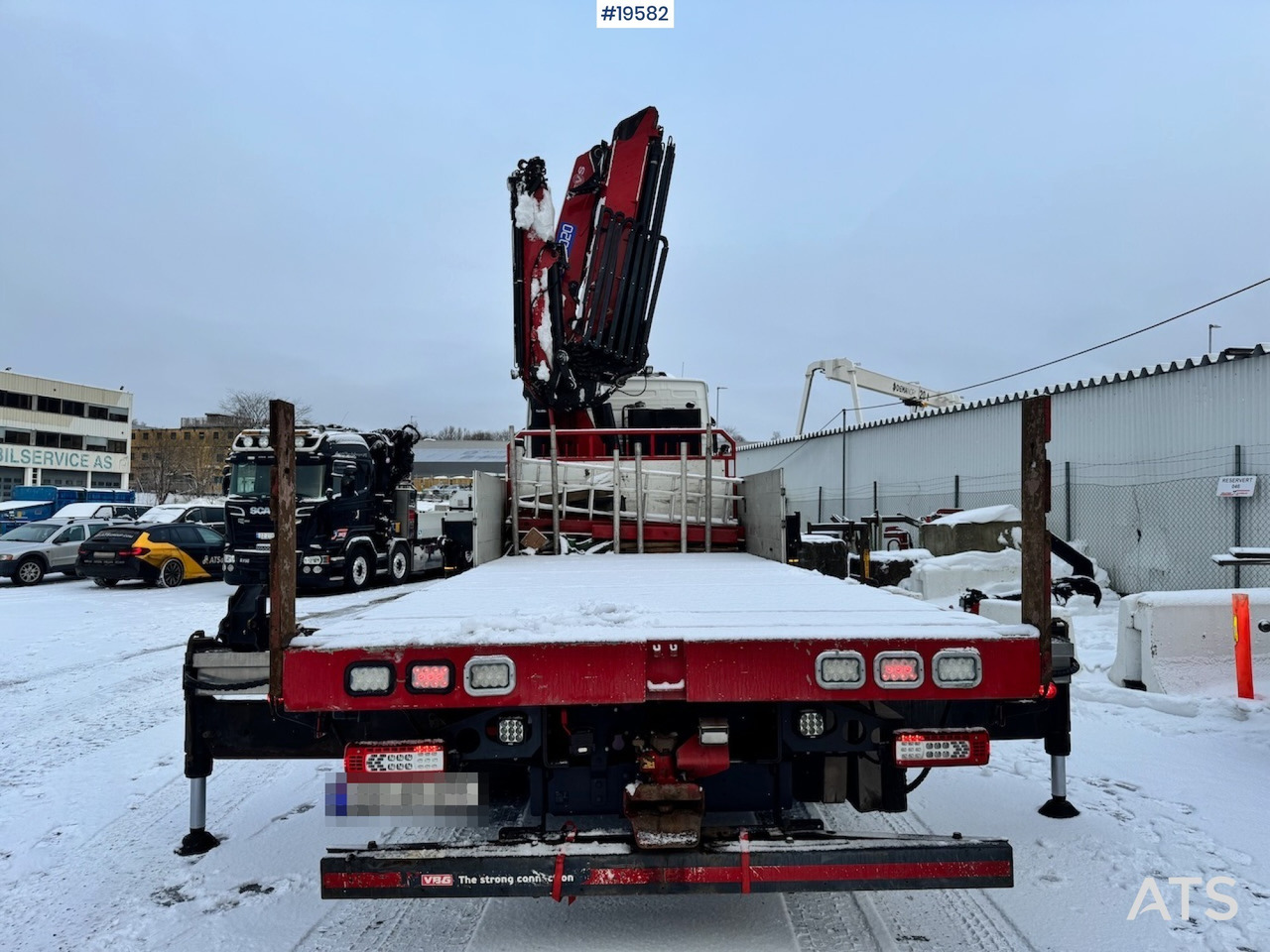Volvo FH540 - Φορτηγό με γερανό, Φορτηγό με ανοιχτή καρότσα: φωτογραφία 4 Volvo FH540 - Φορτηγό με γερανό, Φορτηγό με ανοιχτή καρότσα: φωτογραφία 4