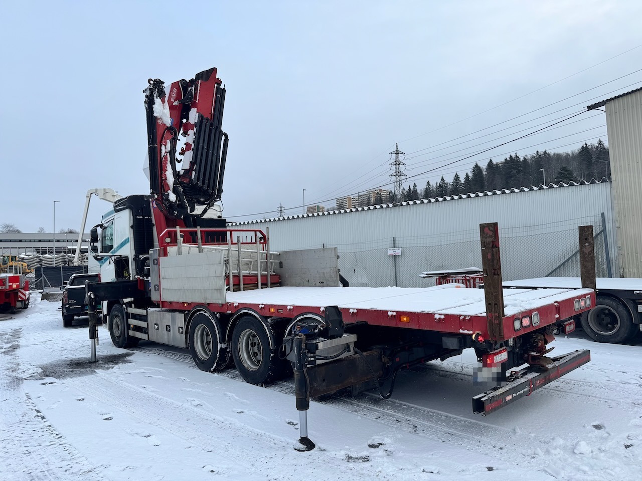 Volvo FH540 - Φορτηγό με γερανό, Φορτηγό με ανοιχτή καρότσα: φωτογραφία 3 Volvo FH540 - Φορτηγό με γερανό, Φορτηγό με ανοιχτή καρότσα: φωτογραφία 3