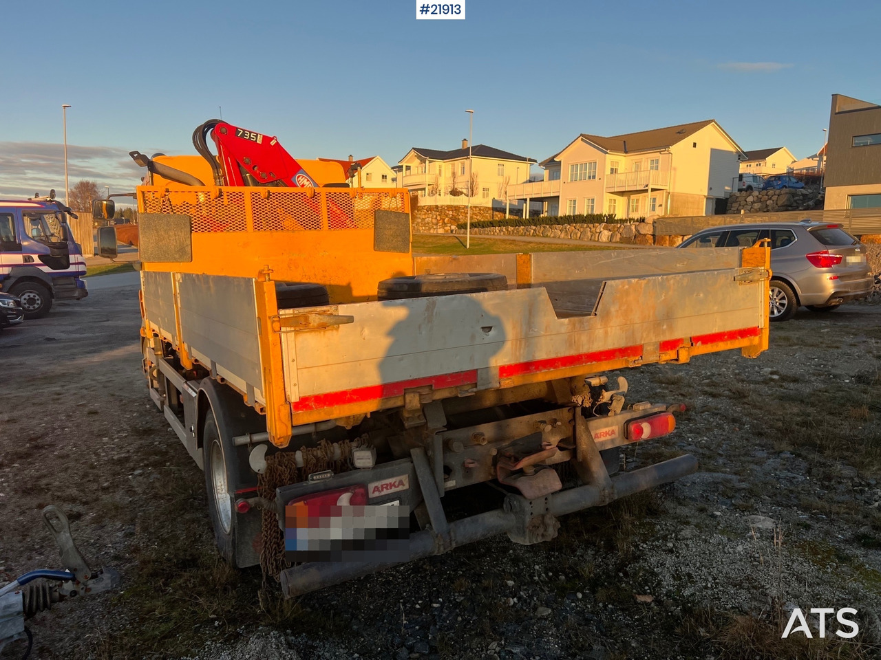 Volvo FL240 - Φορτηγό με γερανό: φωτογραφία 5 Volvo FL240 - Φορτηγό με γερανό: φωτογραφία 5