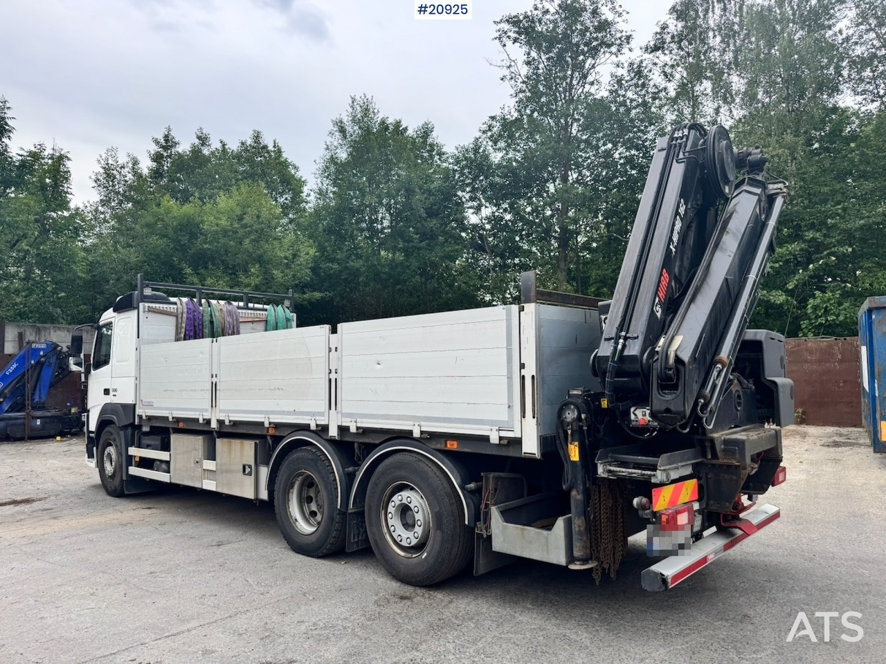 Volvo FM500 - Φορτηγό με ανοιχτή καρότσα, Φορτηγό με γερανό: φωτογραφία 4 Volvo FM500 - Φορτηγό με ανοιχτή καρότσα, Φορτηγό με γερανό: φωτογραφία 4