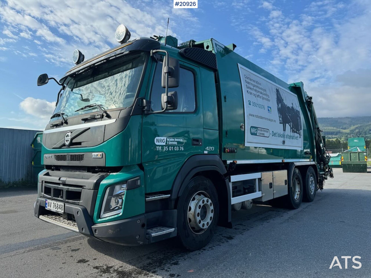 Volvo FMX 420 - Απορριμματοφόρο: φωτογραφία 1 Volvo FMX 420 - Απορριμματοφόρο: φωτογραφία 1