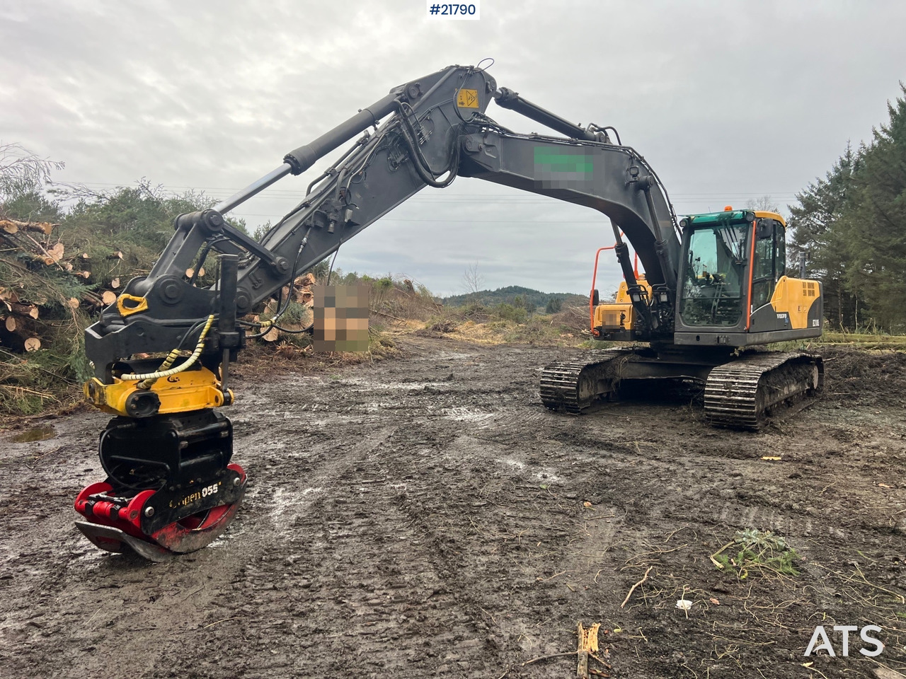 Volvo ec210cl gravemaskin m/ rototilt, pusseskuffe og tannskuffe - Εκσκαφέας: φωτογραφία 2 Volvo ec210cl gravemaskin m/ rototilt, pusseskuffe og tannskuffe - Εκσκαφέας: φωτογραφία 2