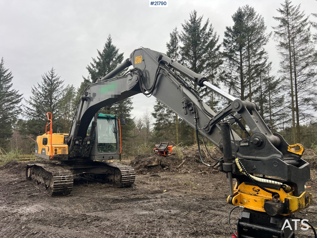 Volvo ec210cl gravemaskin m/ rototilt, pusseskuffe og tannskuffe - Εκσκαφέας: φωτογραφία 5 Volvo ec210cl gravemaskin m/ rototilt, pusseskuffe og tannskuffe - Εκσκαφέας: φωτογραφία 5