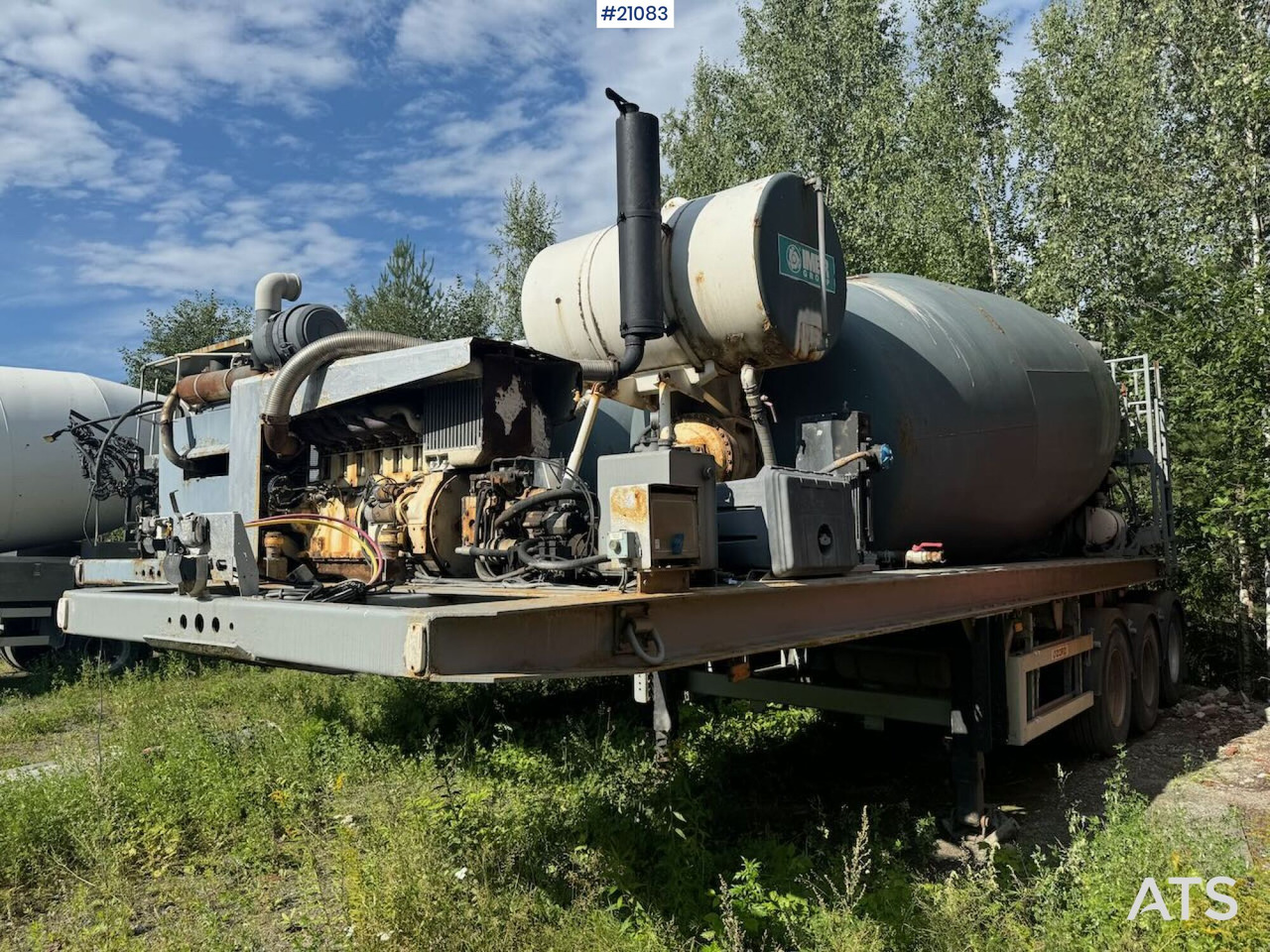 Zorzi Zorzi imer Betongtralle - Μπετονιέρα επικαθήμενο: φωτογραφία 1 Zorzi Zorzi imer Betongtralle - Μπετονιέρα επικαθήμενο: φωτογραφία 1