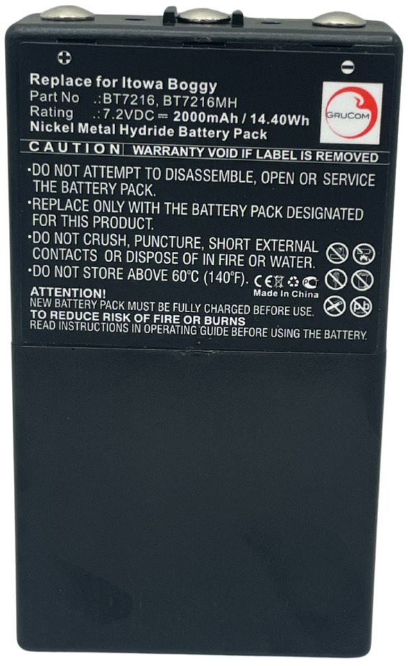 Compatible battery Itowa 26.105, BT7216, BT7216MH - Συσσωρευτής για Γερανός παπαγάλος: φωτογραφία 3 Compatible battery Itowa 26.105, BT7216, BT7216MH - Συσσωρευτής για Γερανός παπαγάλος: φωτογραφία 3