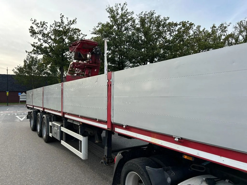 Carnehl Stenen vervoer oplegger met Kennis kraan - Επικαθήμενο πλατφόρμα/ Καρότσα: φωτογραφία 2 Carnehl Stenen vervoer oplegger met Kennis kraan - Επικαθήμενο πλατφόρμα/ Καρότσα: φωτογραφία 2