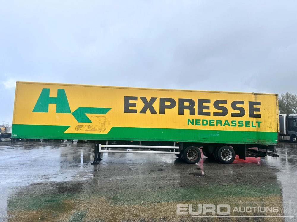 2002 Floor Box Trailer, 2 Axle, Rolldoor, Taillift (Dutch Reg. Docs) - Εξοπλισμού κατασκευών: φωτογραφία 4 2002 Floor Box Trailer, 2 Axle, Rolldoor, Taillift (Dutch Reg. Docs) - Εξοπλισμού κατασκευών: φωτογραφία 4