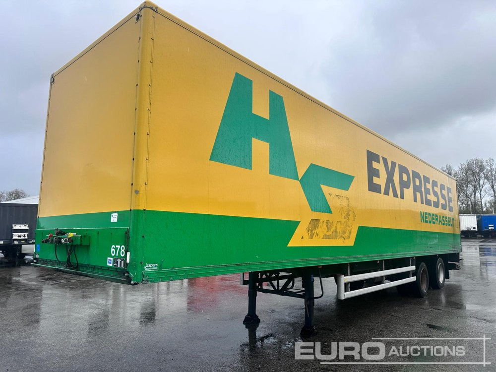 2002 Floor Box Trailer, 2 Axle, Rolldoor, Taillift (Dutch Reg. Docs) - Εξοπλισμού κατασκευών: φωτογραφία 2 2002 Floor Box Trailer, 2 Axle, Rolldoor, Taillift (Dutch Reg. Docs) - Εξοπλισμού κατασκευών: φωτογραφία 2