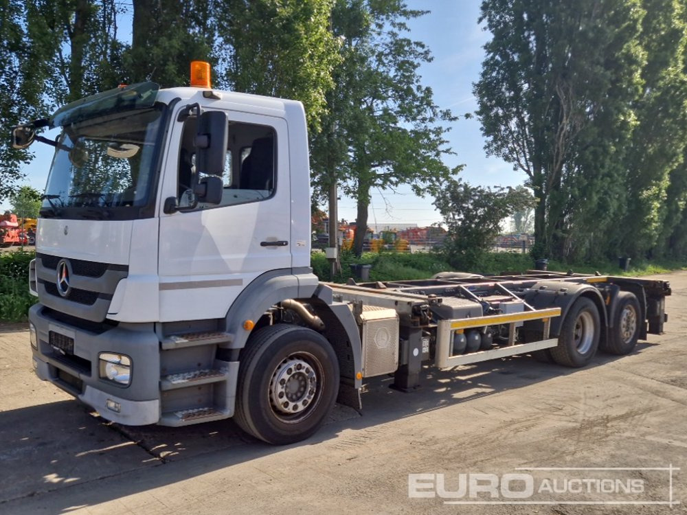 2011 Mercedes Axor 2529 - Φορτηγό μεταφοράς εμπορευματοκιβωτίων/ Κινητό αμάξωμα: φωτογραφία 1 2011 Mercedes Axor 2529 - Φορτηγό μεταφοράς εμπορευματοκιβωτίων/ Κινητό αμάξωμα: φωτογραφία 1
