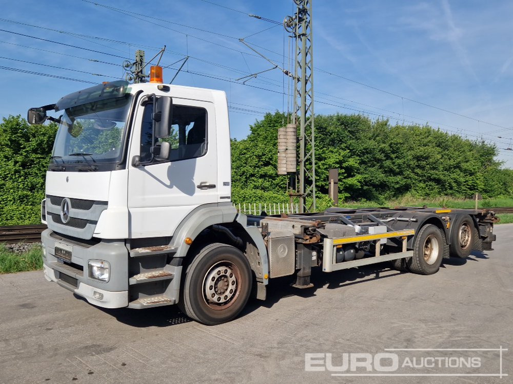 2011 Mercedes Axor 2529 - Φορτηγό μεταφοράς εμπορευματοκιβωτίων/ Κινητό αμάξωμα: φωτογραφία 1 2011 Mercedes Axor 2529 - Φορτηγό μεταφοράς εμπορευματοκιβωτίων/ Κινητό αμάξωμα: φωτογραφία 1