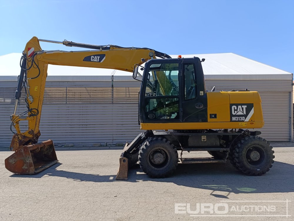 2013 CAT M313D - Τροχοφόρος εκσκαφέας: φωτογραφία 1 2013 CAT M313D - Τροχοφόρος εκσκαφέας: φωτογραφία 1