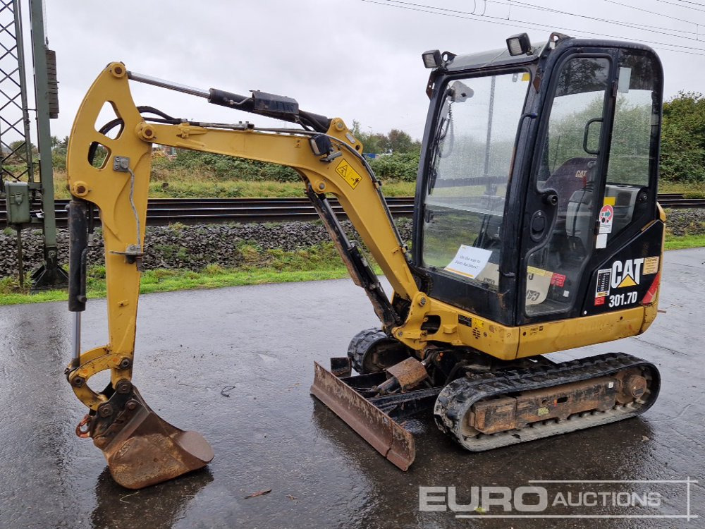 2014 CAT 301.7D - Μίνι εκσκαφέας: φωτογραφία 1 2014 CAT 301.7D - Μίνι εκσκαφέας: φωτογραφία 1