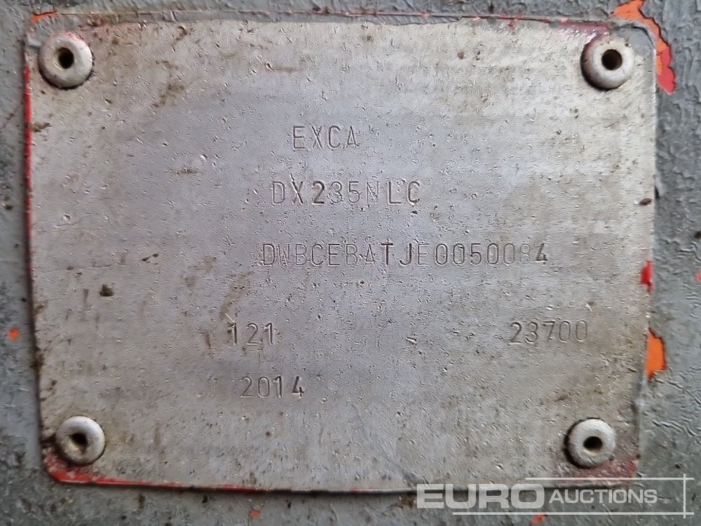 Ερπυστριοφόρος εκσκαφέας 2014 Doosan DX235NLC-5: φωτογραφία 46
